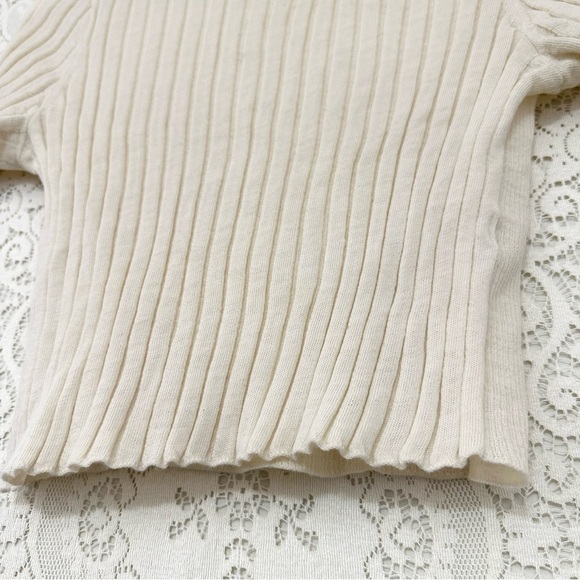 Proenza Schouler Ribbed Wool Crop Top - Picture 6 of 10